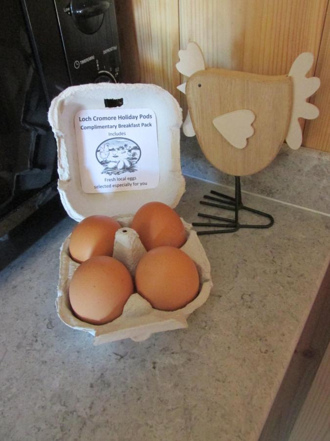 Loch Cromore Holiday Pods Eksteriør bilde
